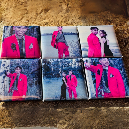 Custom Photo Magnets - 6pk